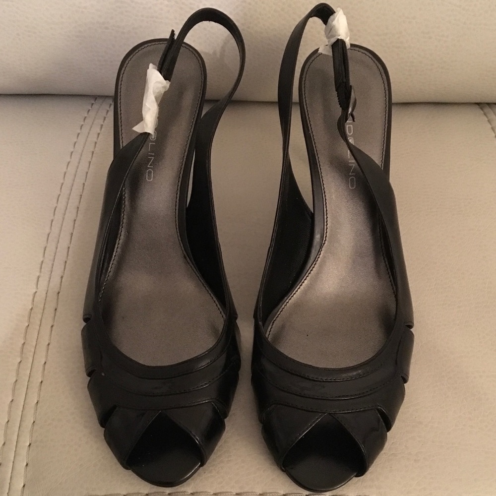 Bandolino Black Sandals with Heels - NEVER WORN